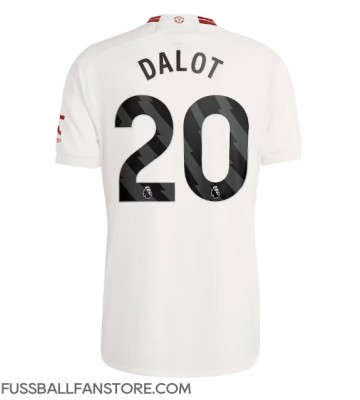 Manchester United Diogo Dalot #20 Replik 3rd trikot 2023-24 Kurzarm